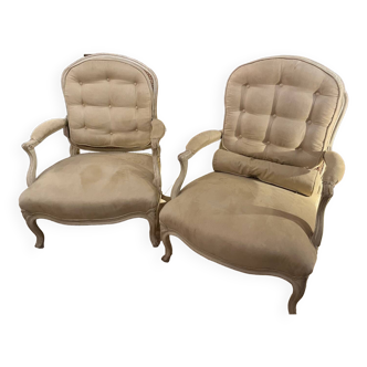 Pair of armchairs