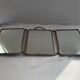 Ancien miroir triptyque barbier