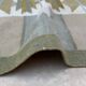 Green Moroccan carpet - 117 x 174 cm