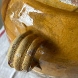 Large confit pot, salt cellar, late 19th century