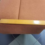 Mier Topolčany Design reclining sofa Czechoslovakia 1960s.