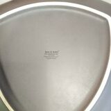 6 hollow plates faria & bento red triangle