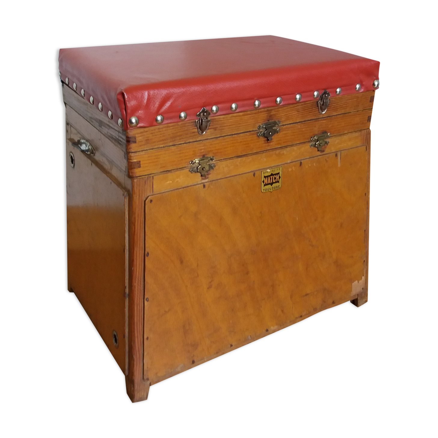 Stool chest fisherman's seat