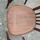 5 Chaises bistrot Thonet bois
