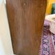 Buffet vaisselier vintage placage chêne