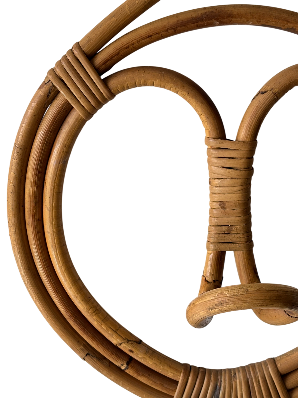 Franco Albini rattan coat rack 1960