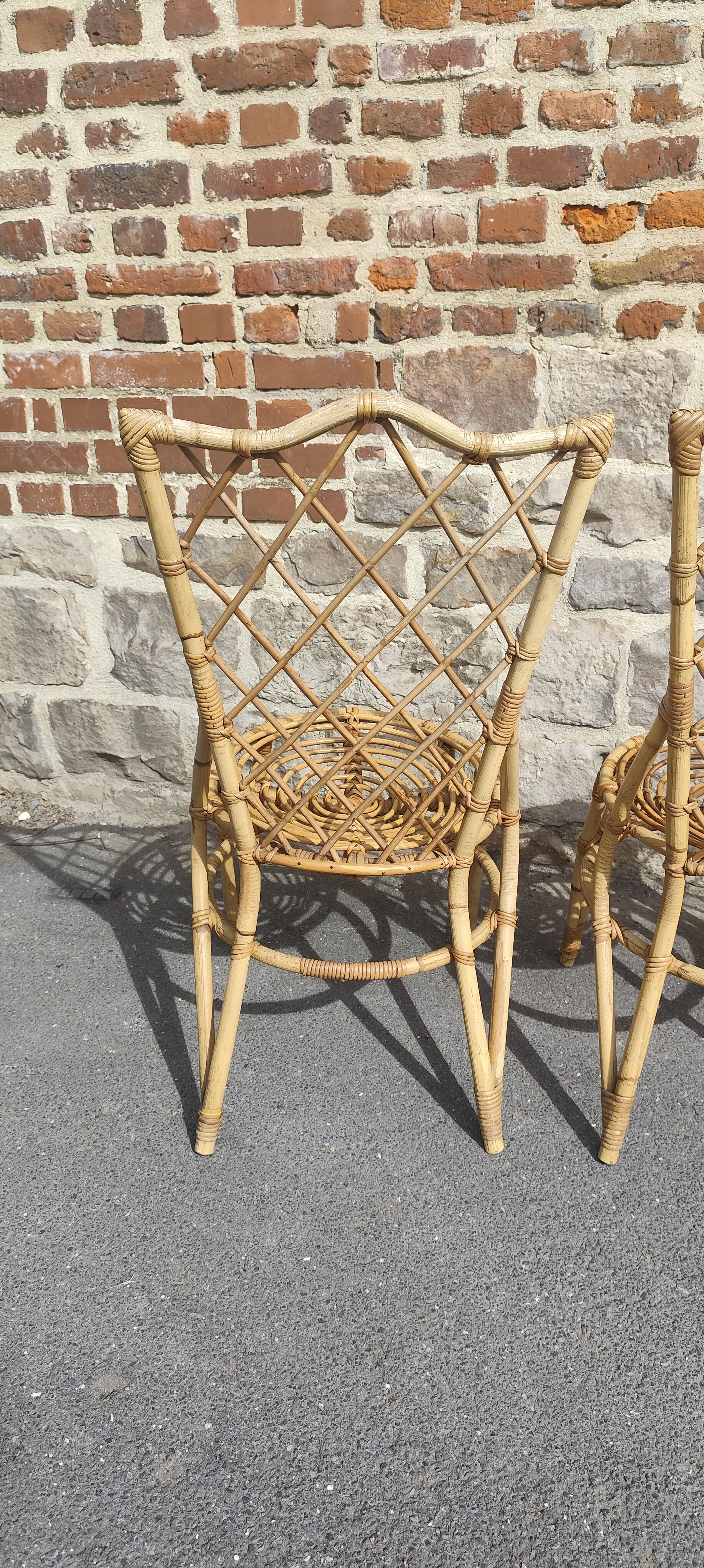 Lot de 4 chaises Louis Sognot