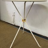 Vintage metal bistro table