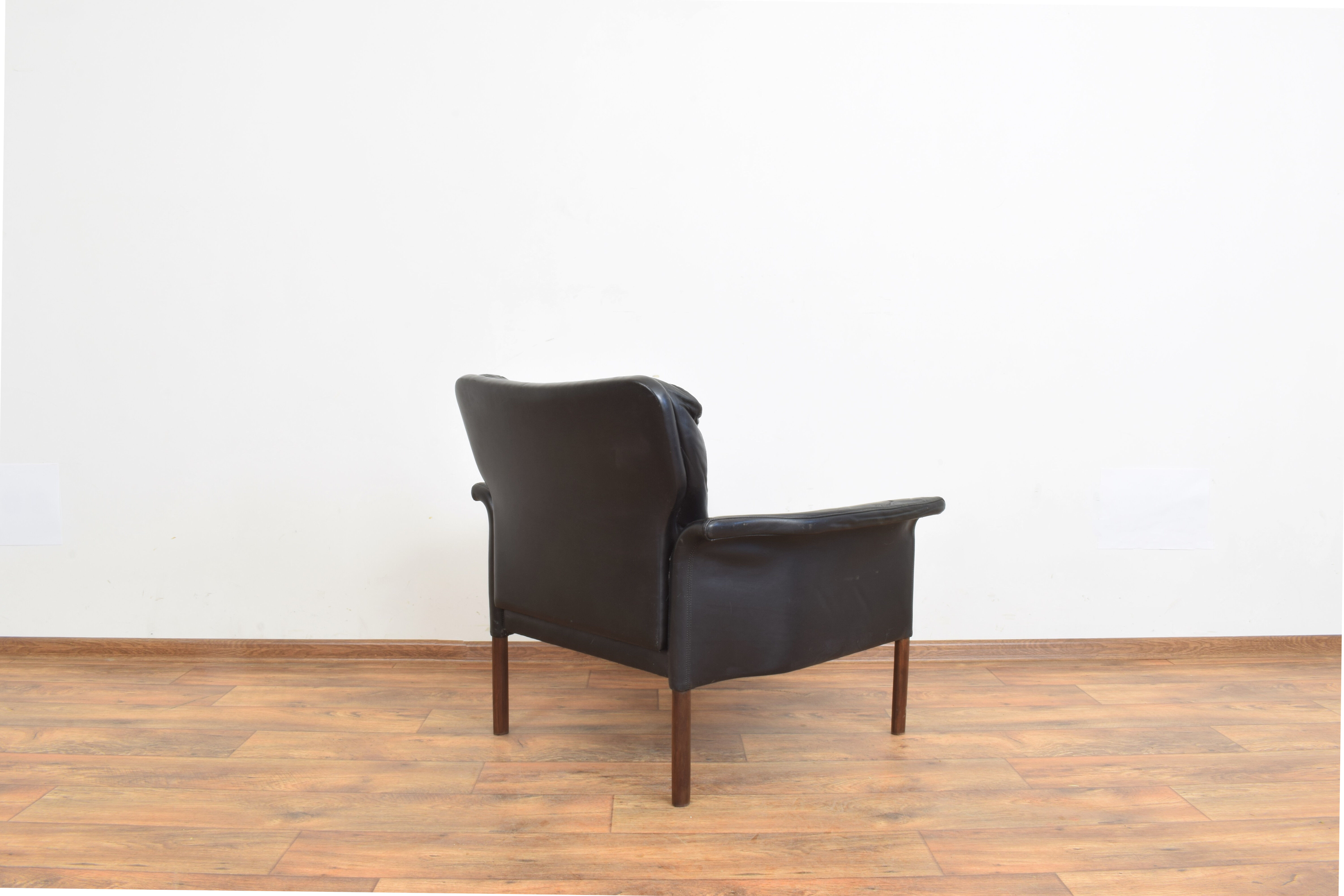Danish Teak & Leather Armchair
