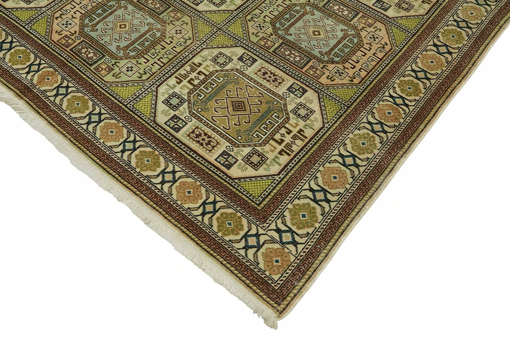 Tapis vintage en laine turque Kayseri 200 cm x 292 cm
