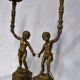 Paire de lampes en bronze