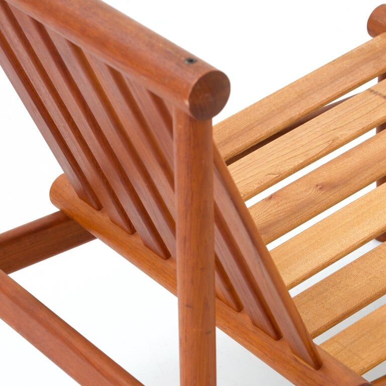 Set of 2 lounge chairs by Kai Lyngfeld Larsen in teak Denmark 1960