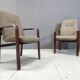 Vintage bentwood dining chairs set of 8 - 1993
