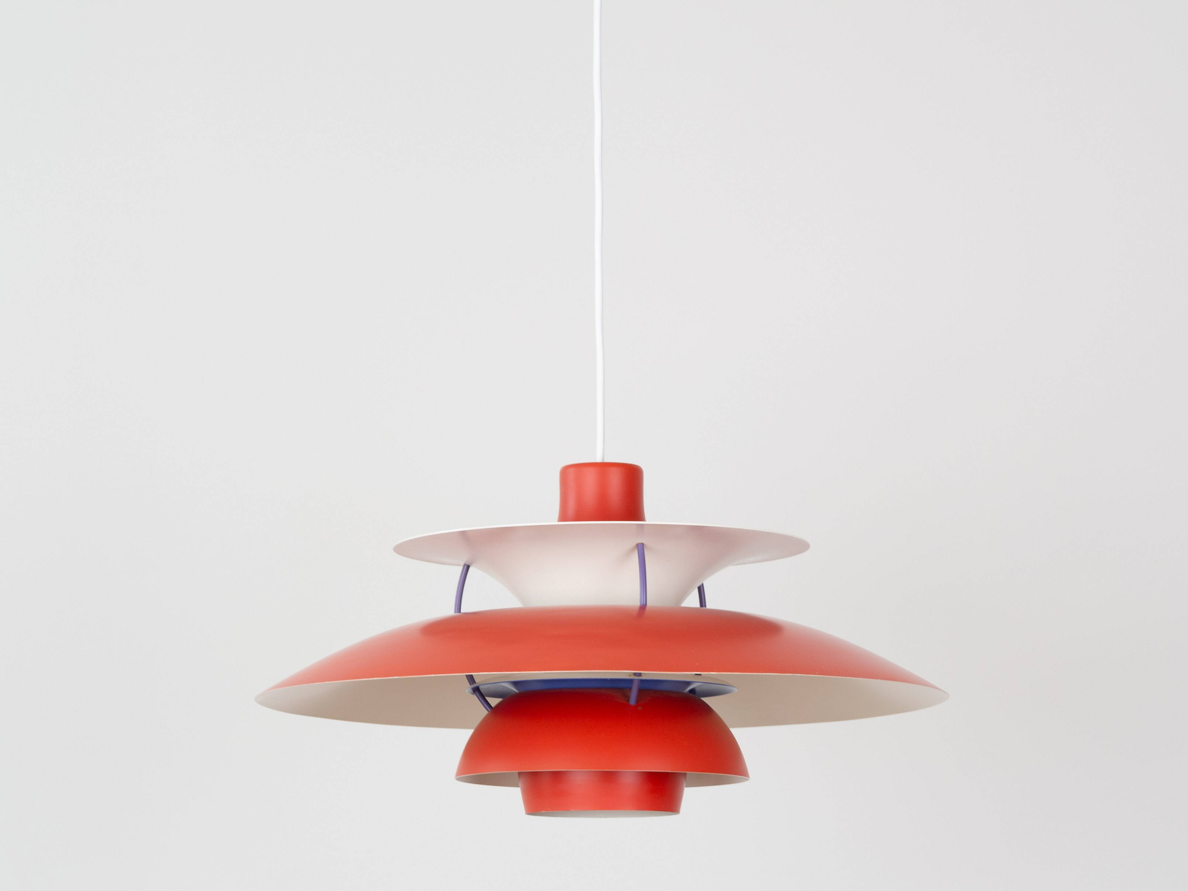 Danish vintage PH 5 pendant lamp by Poul Henningsen, Louis Poulsen, 1958