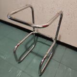 Chrome bedside table year 70