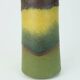 Vase vintage Scheurich des années 1960-70 modèle 205-32 glaçure mate nuances de jaune