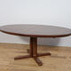 Mid-Century Oval Rosewood Extending Dining Table by Skovby, Denmark, 1960s