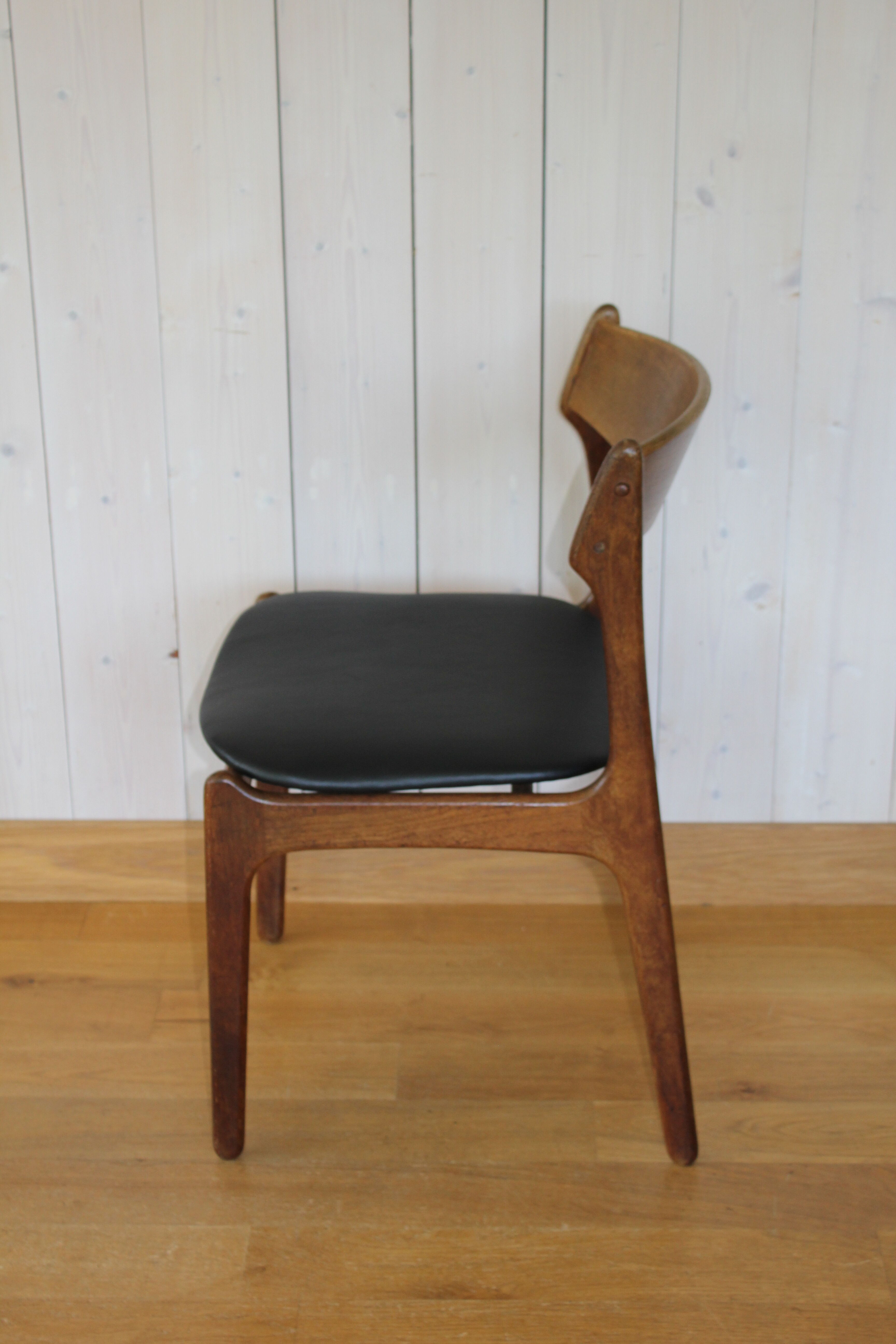 Chaise par Erich Buch pour O.D. Møbler, Danemark 1950