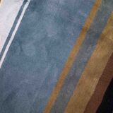 Vintage Indian Modern Handmade Carpet 171cm x 241cm 1980s, 1C551