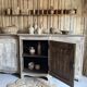 Antique primitive sideboard, side table