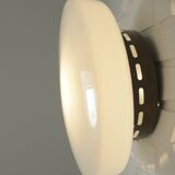 Applique murale vintage extra large, plafonnier moderne du milieu du siècle, années 1980