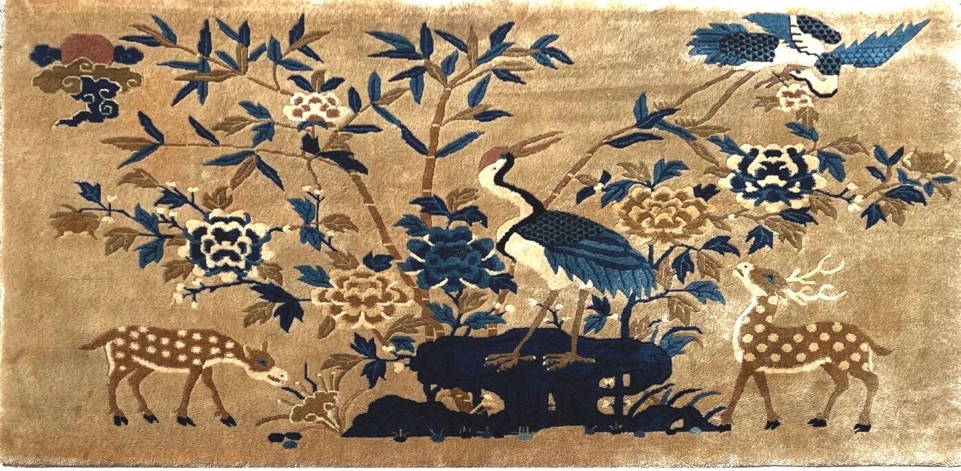 Carpet, Beijing early XXth century, 94x150 cm
