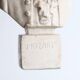 Plaster bust of Mozart, Paris School of Music, 50s