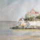 Aquarelle estuaire de la Gironde