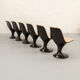 Ensemble de salle à manger Orbit Herman Miller des années 1970