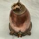 Industrial copper hanging lamp around the 1950