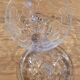 Bonbonnière en verre pressé