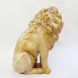 Terracotta lion, Italy, 1960