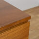 Mid-Century Teak Freestanding Desk by Torben Valeur & Henning Jensen for Dyrlund, Denmark, 1960s