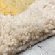 Moroccan Berber rug Boujaad ecru multicolored diamonds 232x147cm