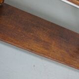 French Oak Mid-Century Bobbin Shelving Unit