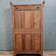 Louis Philippe period wardrobe (nineteenth) entirely covered with gilded bronzes