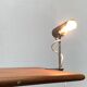 Mid-century minimalist clamp table lamp, 1960s