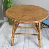 Rattan table