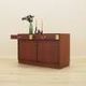 Danish mahogany veneered cabinet with drawers and lockable doors, 1970s