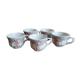 Set de 5 tasses en porcelaine de Bavière