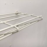 Mid-century modern minimalist metal coat rack from the 1960s.