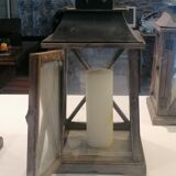 Set of three antique candle lanterns