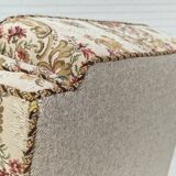 Fauteuil relax danois en tissu années 1950