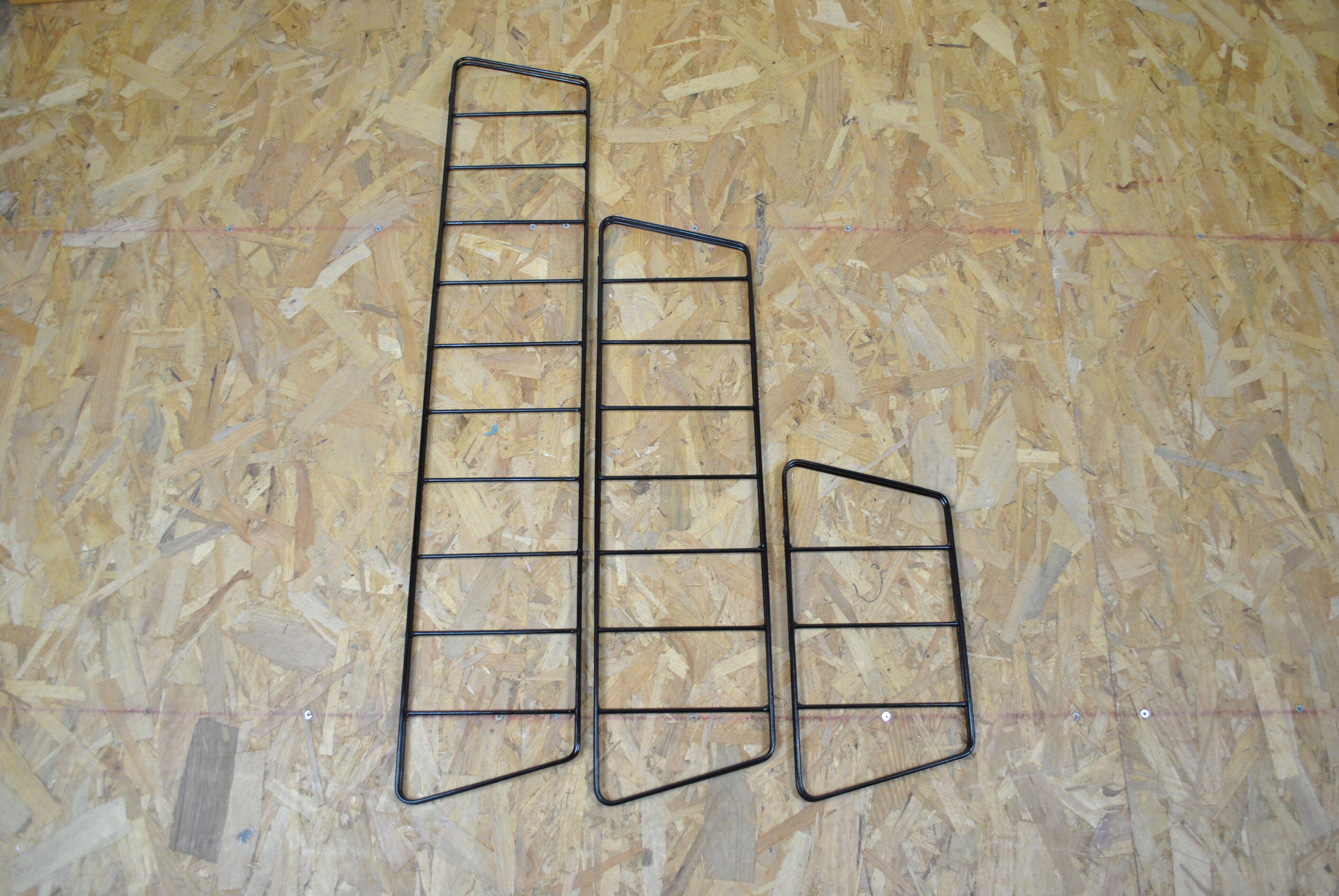 Etagère bibliothèque modulable murale 1970