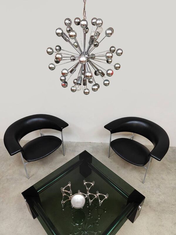 Chandelier vintage design Sputnik Cosack Leuchten 'Ere du spatial'
