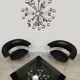 Vintage design chandelier Sputnik Cosack Leuchten 'Space Age'