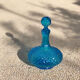 Chiseled glass carafe