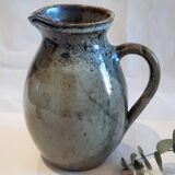 Vintage glazed stoneware pitcher