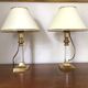 Pair of bedside lamps 80s