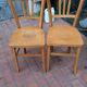 Lot de 8 chaises bistrot